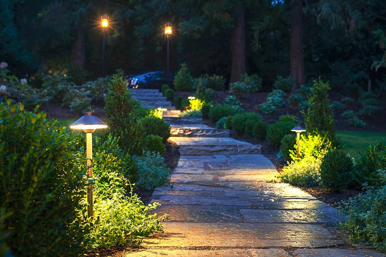 How to Light Walkways and Steps Without Harsh Glare