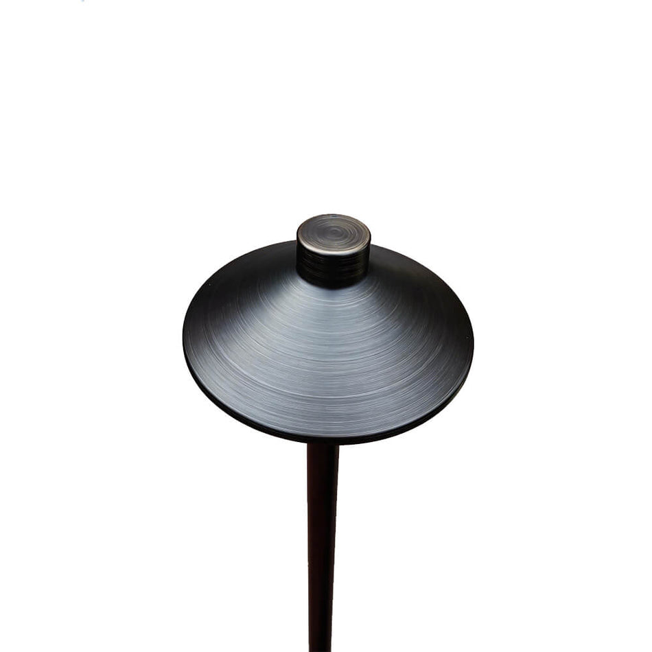 Scapegrade PL-01-BR solid brass low voltage landscape path light