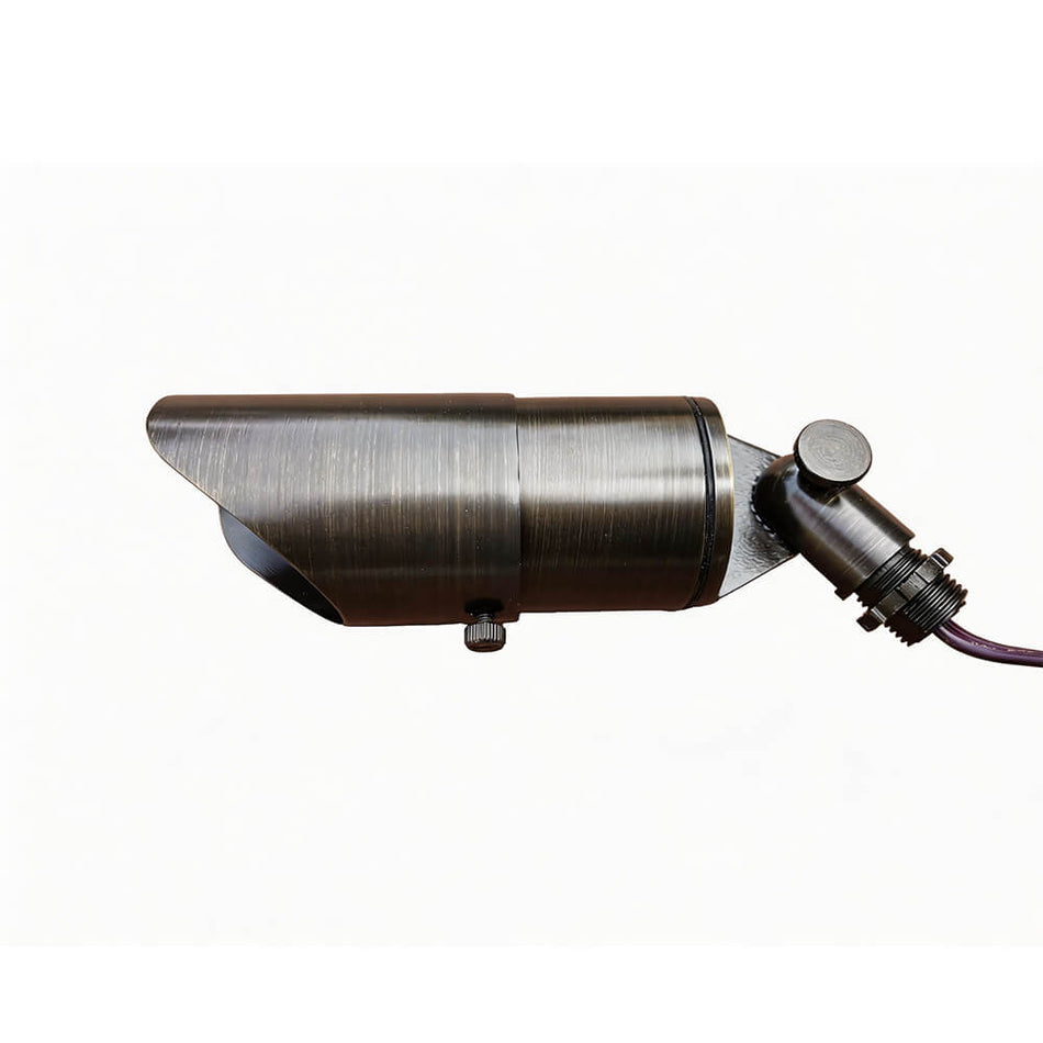 Scapegrade SP-02-BR Solid Brass Outdoor Landscape Spotlight