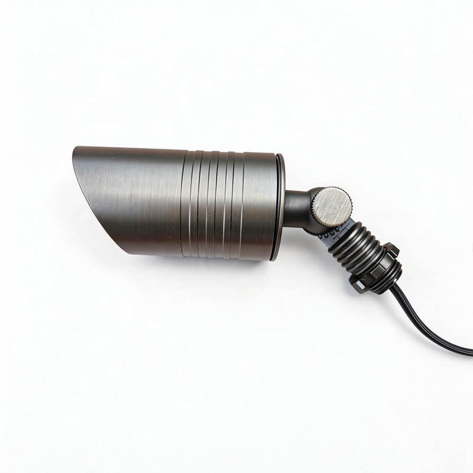 Scapegrade SP-01-BR Solid Brass Outdoor Landscape Spotlight